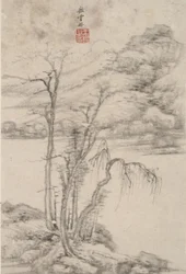 Landscape in the Style of Various Old Masters: In the Style of Ni Zan